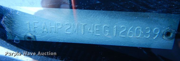 image for item LJ9929 2014 Ford Taurus Police Interceptor