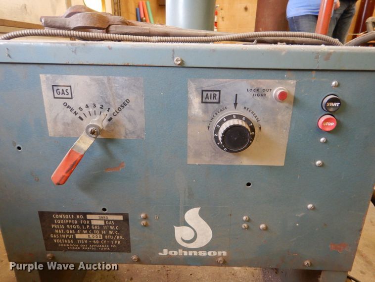 image for item LJ9950 Johnson Gas Appliance  forge