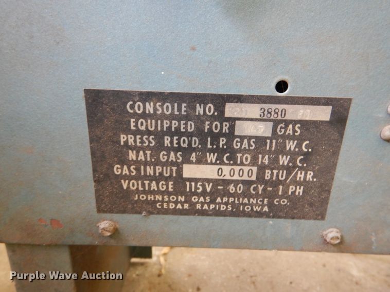 image for item LJ9950 Johnson Gas Appliance  forge