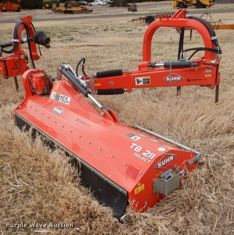 image for item LJ9953 Kuhn TB211 SELECT  flail mower