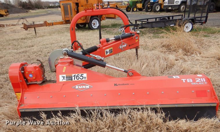 image for item LJ9953 Kuhn TB211 SELECT  flail mower