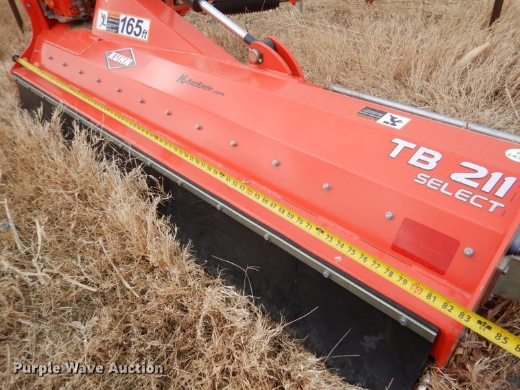 image for item LJ9953 Kuhn TB211 SELECT  flail mower