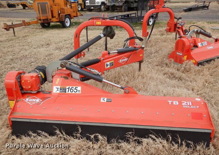 image for item LJ9954 Kuhn TB211 SELECT  flail mower