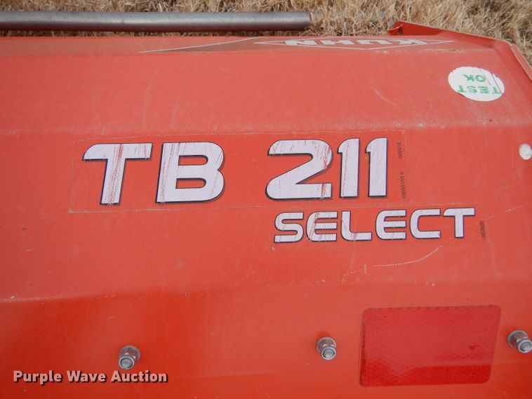 image for item LJ9954 Kuhn TB211 SELECT  flail mower