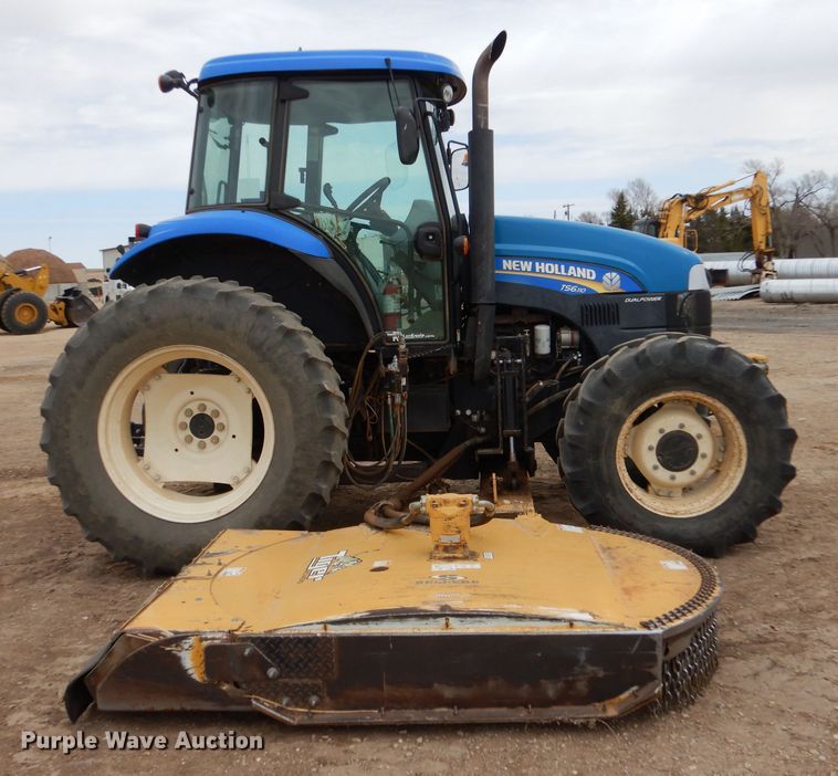 image for item LJ9956 2014 New Holland TS6.110  MFWD tractor