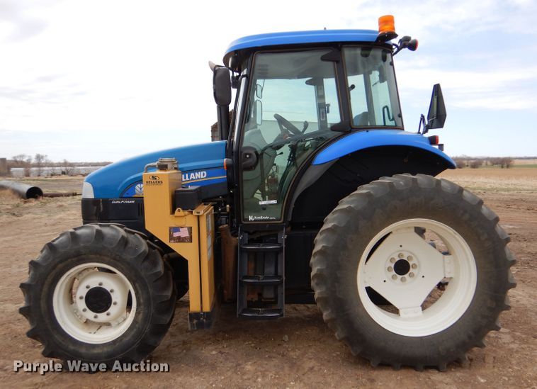 image for item LJ9956 2014 New Holland TS6.110  MFWD tractor