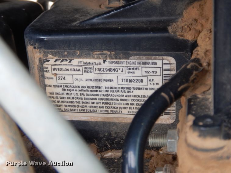 image for item LJ9956 2014 New Holland TS6.110  MFWD tractor