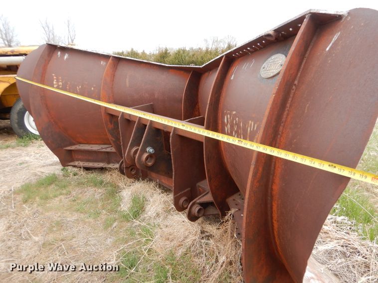 image for item LJ9958 Wentz AA1940 13' W snow plow