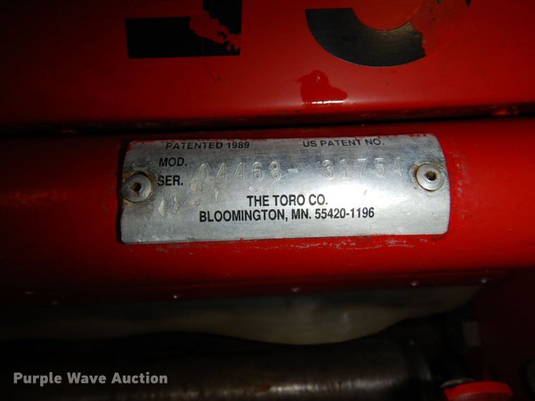 image for item MF9539 Toro 3150 lawn mower parts