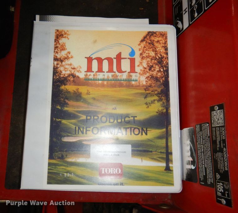 image for item MF9543 Toro Groundsmaster 4100D  lawn mower