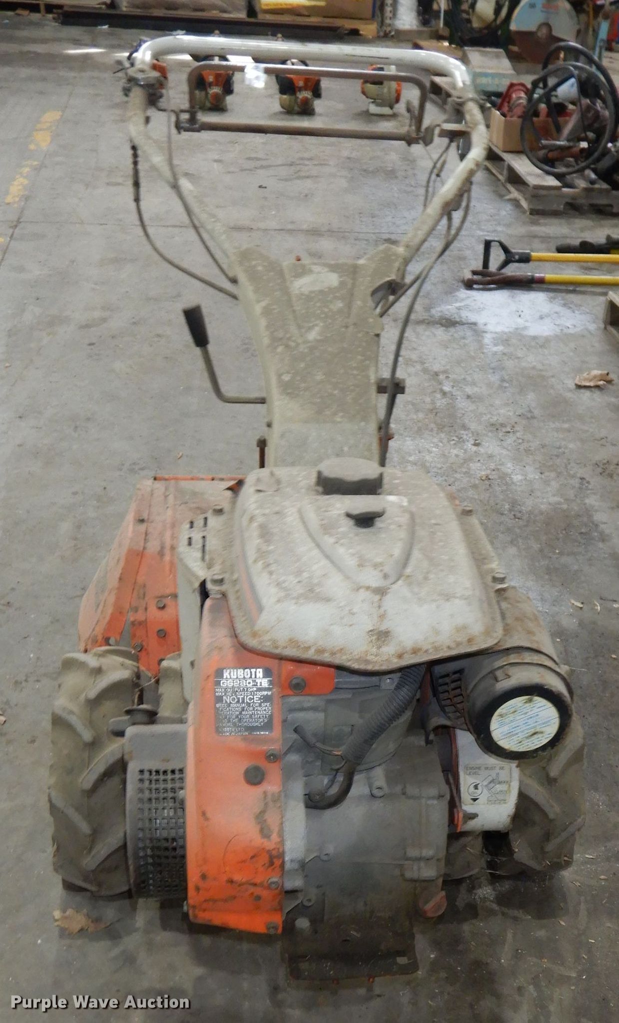 Kubota AT70S tiller in Shawnee, KS Item KM9671 sold Purple Wave