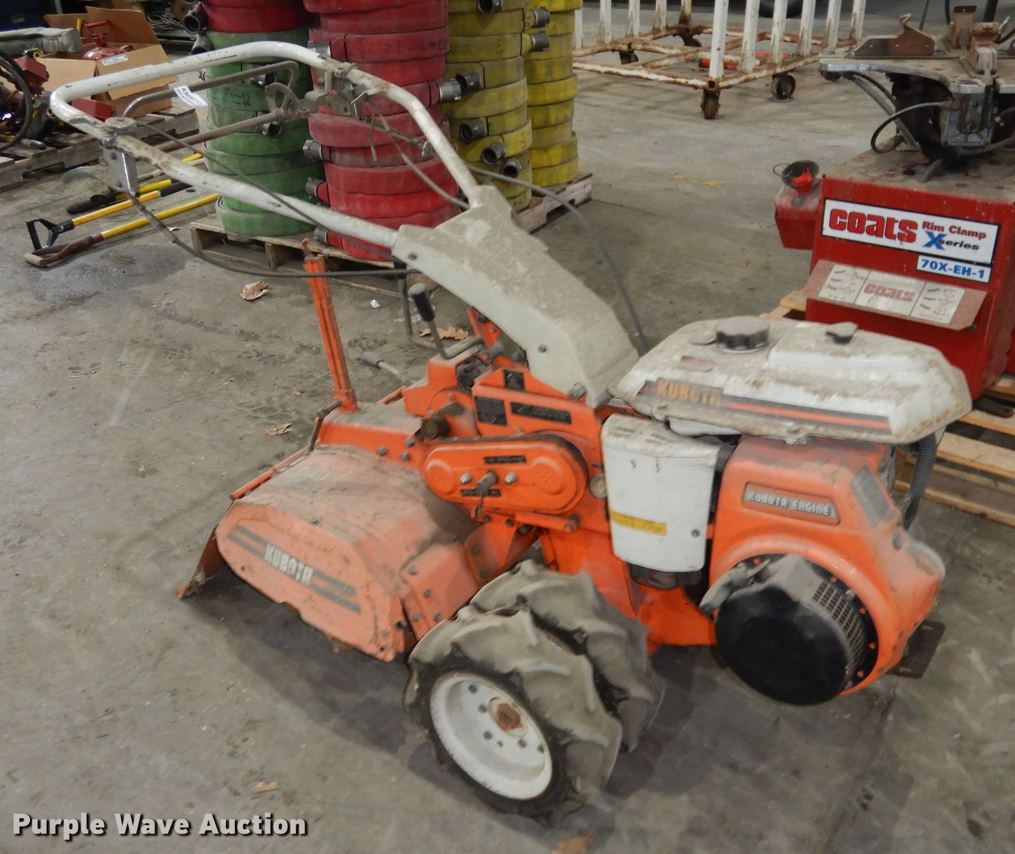 Kubota AT70S tiller in Shawnee, KS Item KM9671 sold Purple Wave