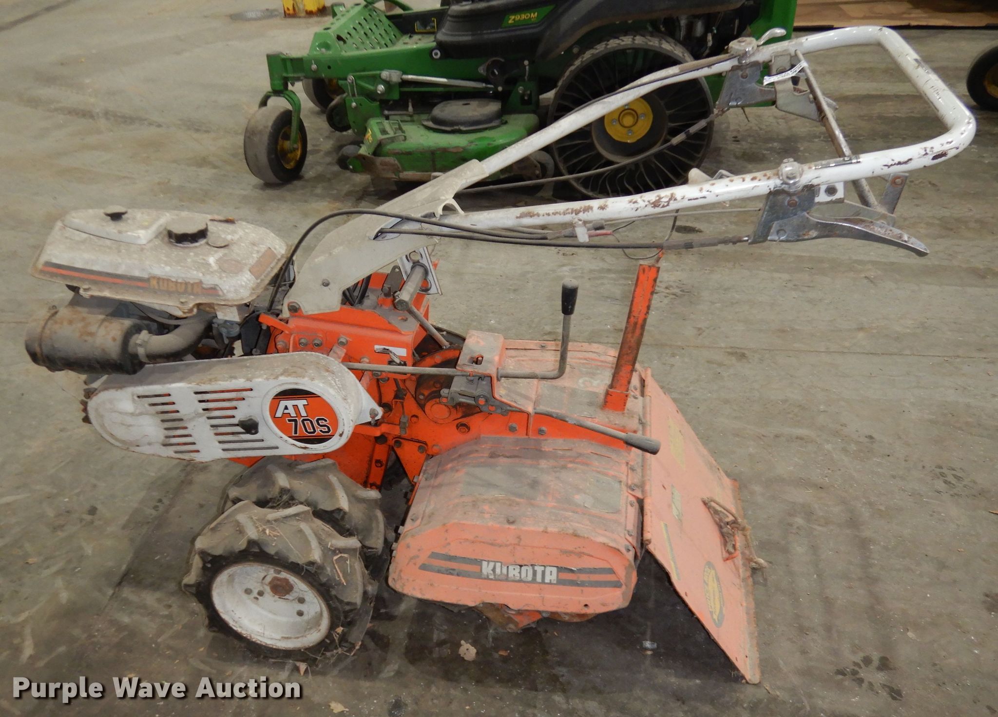 Kubota AT70S tiller in Shawnee, KS Item KM9671 for sale Purple Wave
