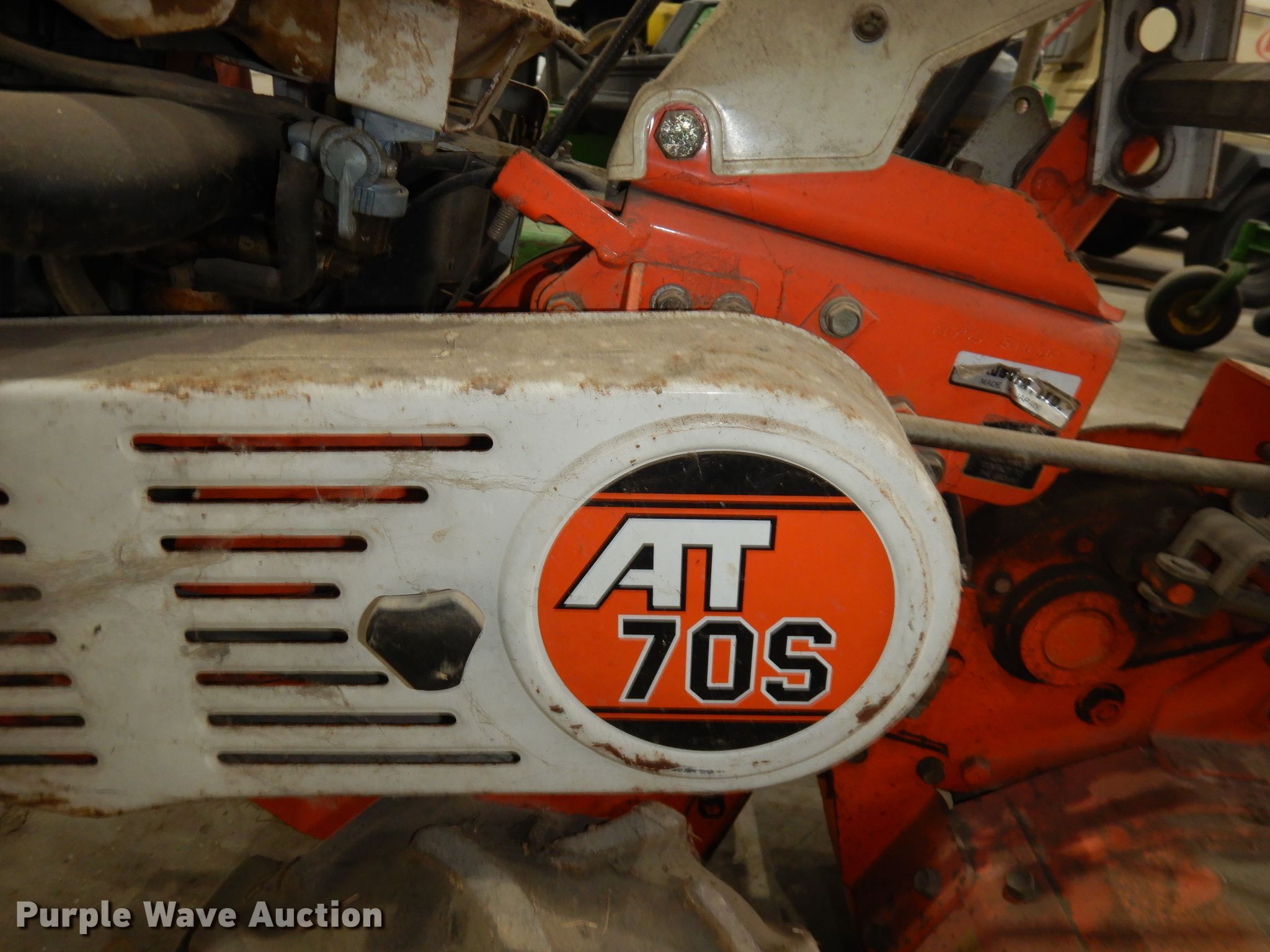 Kubota AT70S tiller in Shawnee, KS Item KM9671 sold Purple Wave