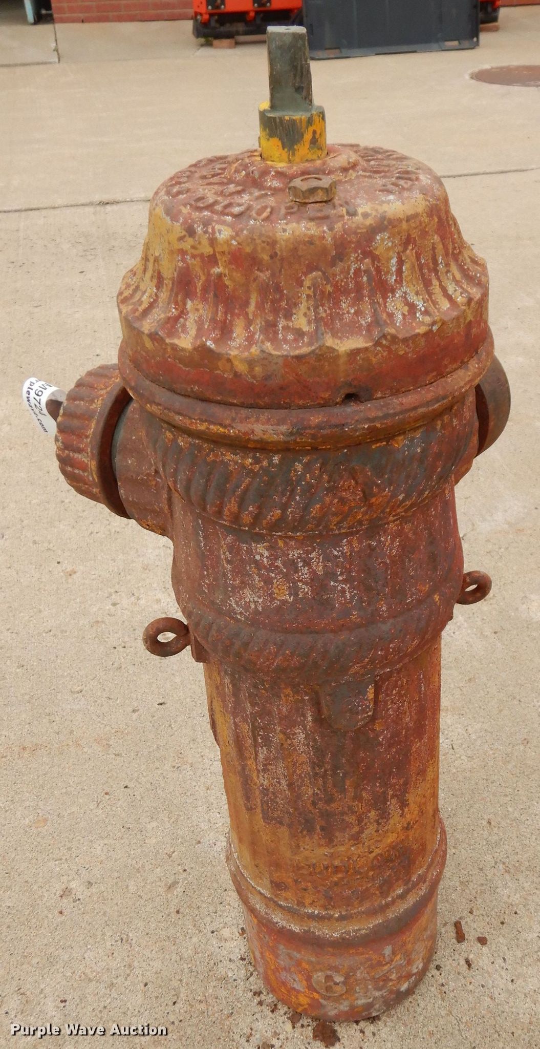 1912 Ludlow fire hydrant in Abilene, KS Item KM9724 sold Purple Wave