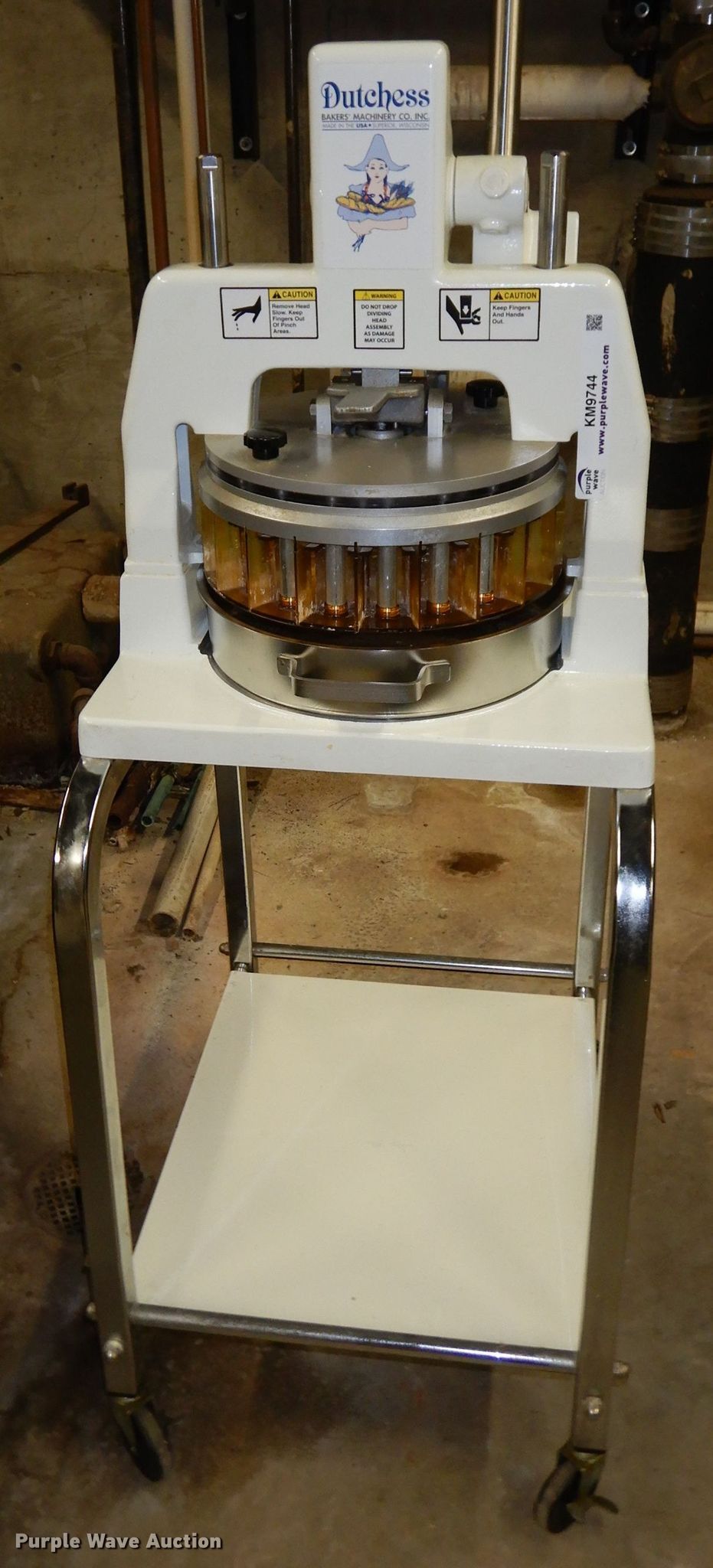 Dutchess BMIH bakers dough bun cutter in Abilene, KS Item KM9744 sold