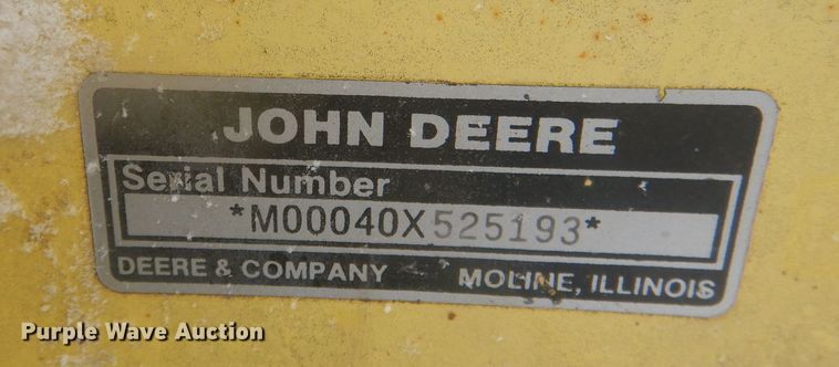 image for item DJ1294 John Deere 1025R  tractor