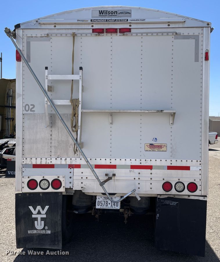 image for item DJ5115 2011 Wilson DWH-550 Pace Setter  grain trailer