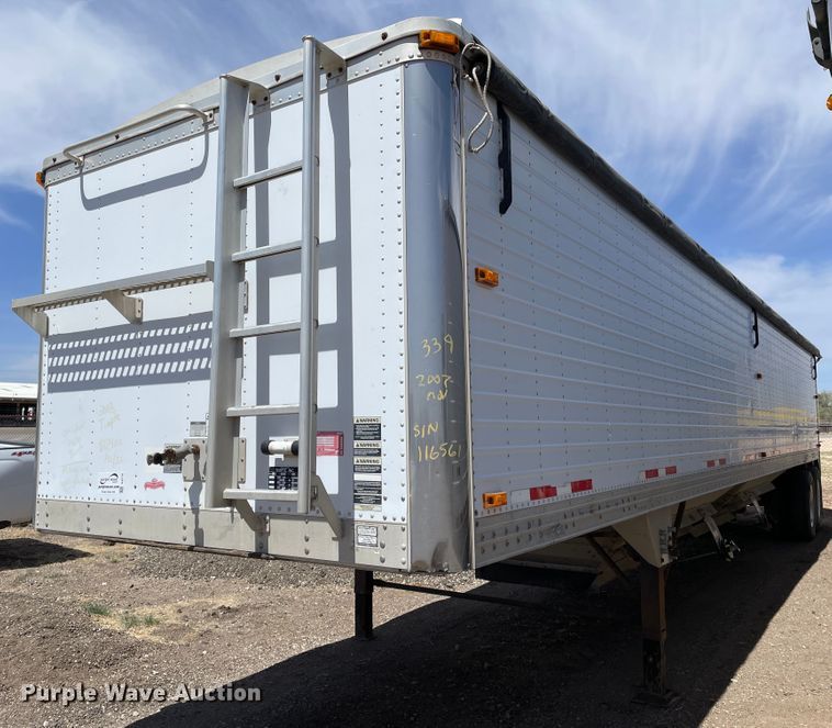 image for item DJ5116 2008 Timpte  grain trailer
