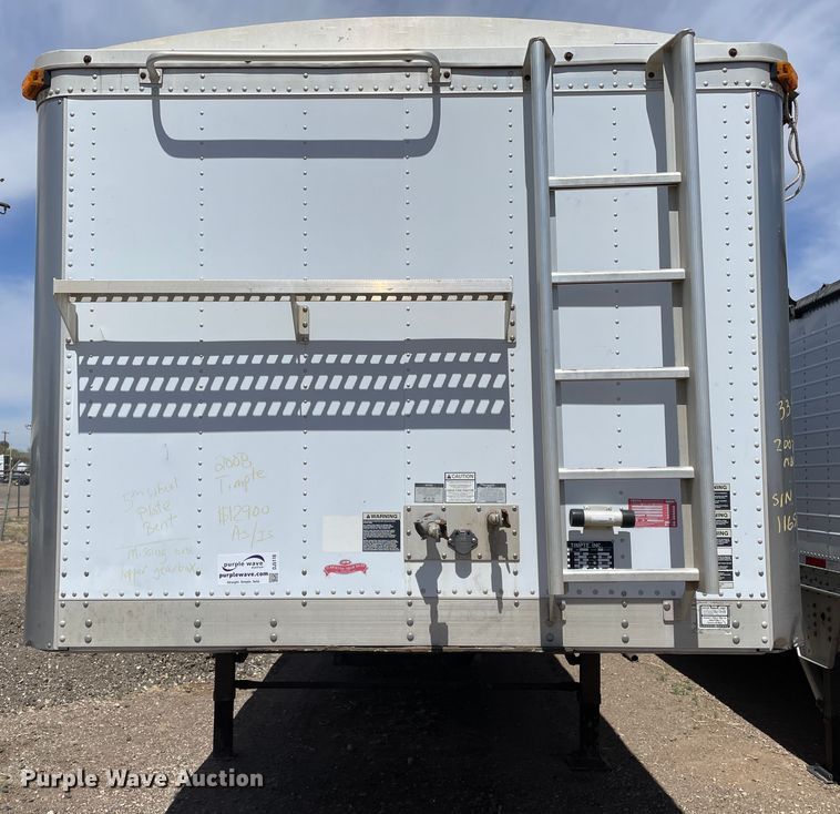 image for item DJ5116 2008 Timpte  grain trailer