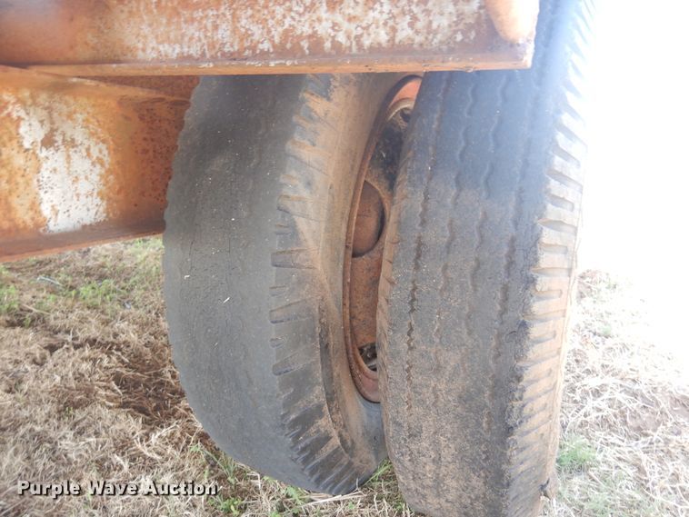 image for item DK0732 Shop built  tilt deck utility trailer