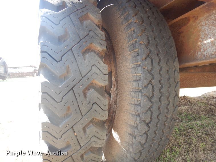 image for item DK0732 Shop built  tilt deck utility trailer