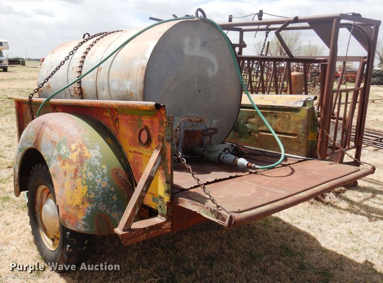 image for item DK0746 Pickup truck bed trailer