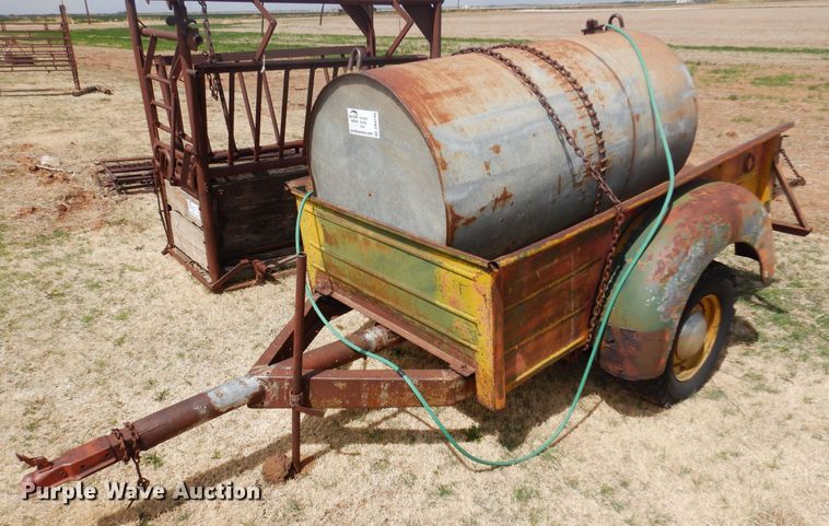 image for item DK0746 Pickup truck bed trailer