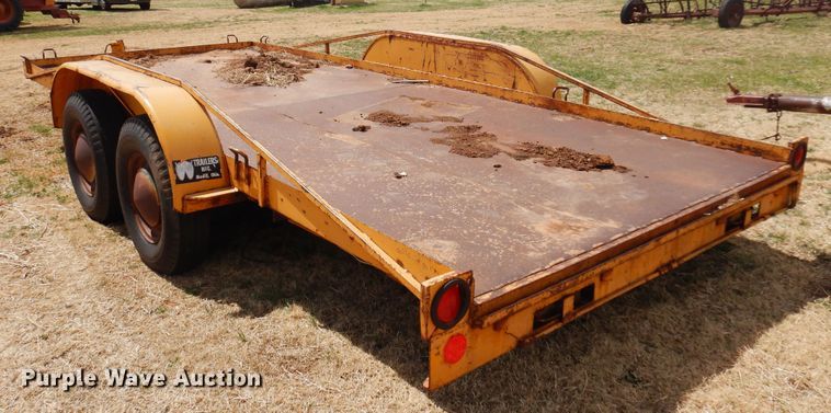 image for item DK0747 WW Trailer  utility trailer