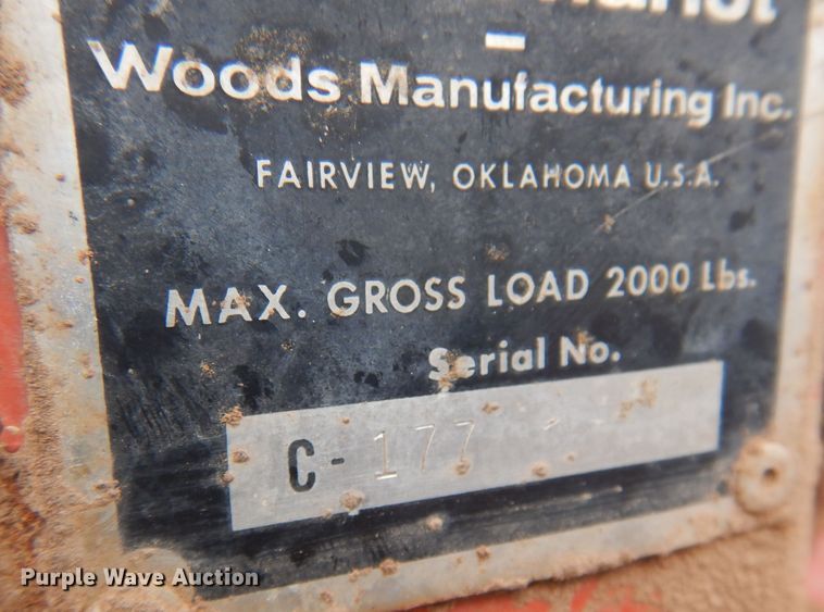 image for item DK0750 Kenray Bale Chariot  hay bale mover