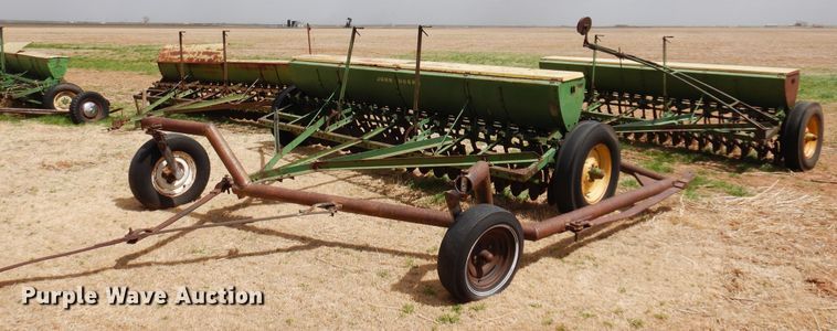 image for item DK0754 (2) John Deere grain drills