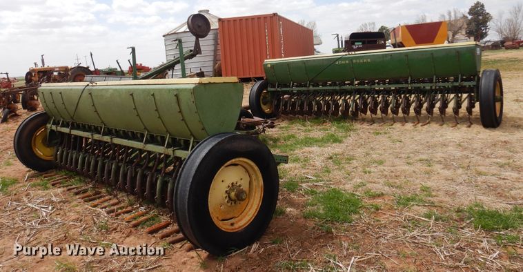 image for item DK0754 (2) John Deere grain drills