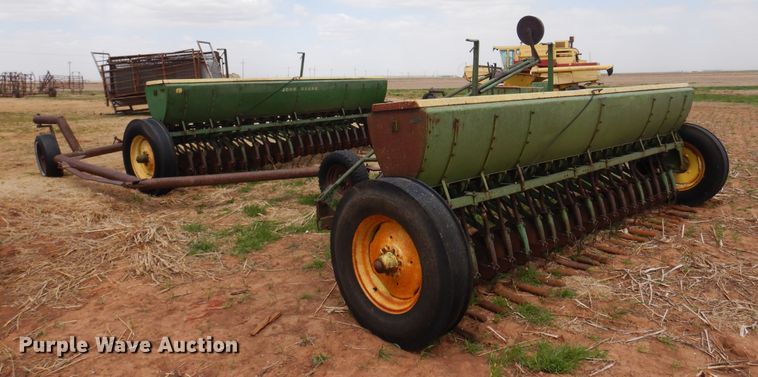 image for item DK0754 (2) John Deere grain drills