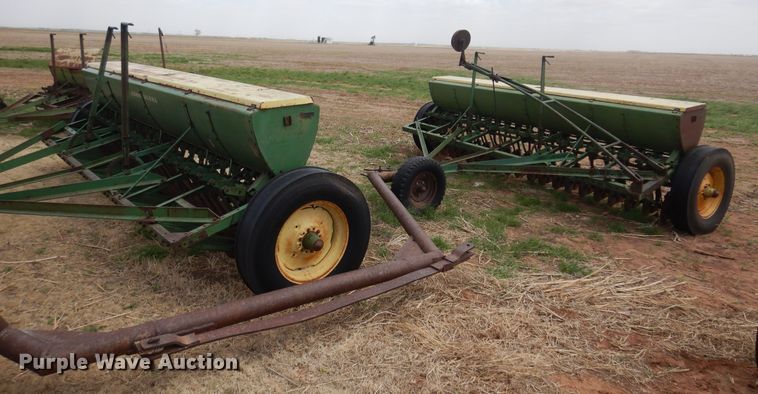 image for item DK0754 (2) John Deere grain drills