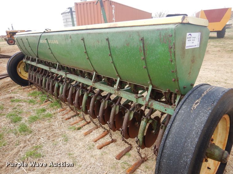 image for item DK0754 (2) John Deere grain drills