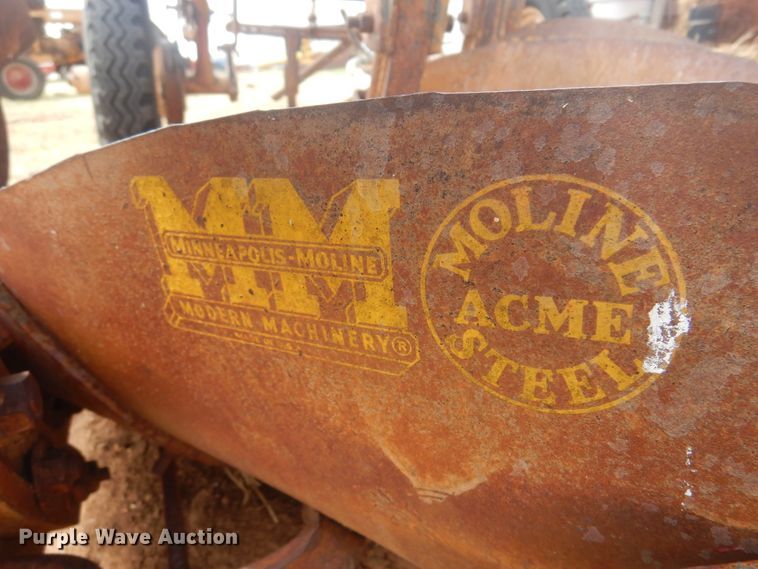 image for item DK0756 Minneapolis Moline  four bottom plow