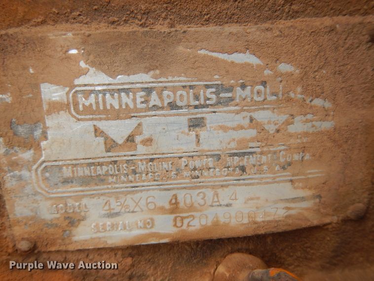 image for item DK0759 Minneapolis Moline GTB  tractor