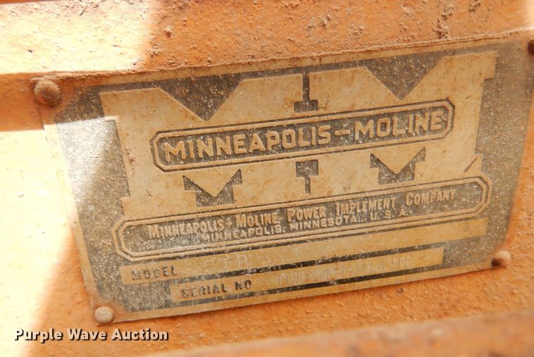 image for item DK0759 Minneapolis Moline GTB  tractor