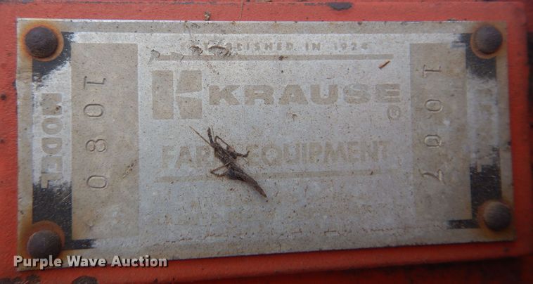 image for item DK0760 Krause 1080  field cultivator