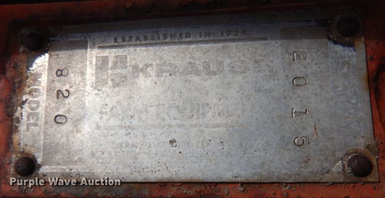 image for item DK0762 Krause 820  disk