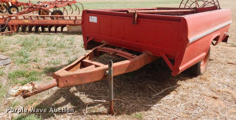 image for item DK0765 Pickup truck bed trailer