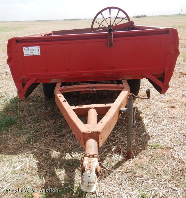 image for item DK0765 Pickup truck bed trailer