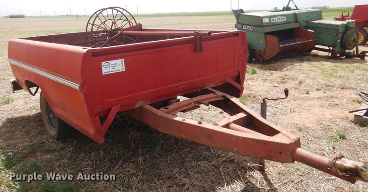 image for item DK0765 Pickup truck bed trailer