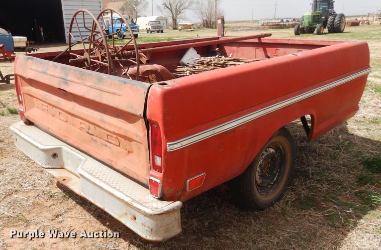 image for item DK0765 Pickup truck bed trailer