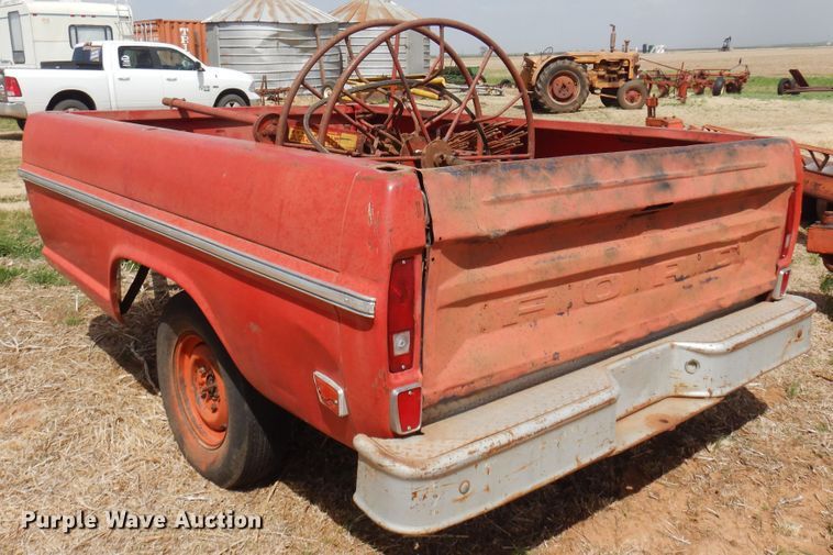 image for item DK0765 Pickup truck bed trailer