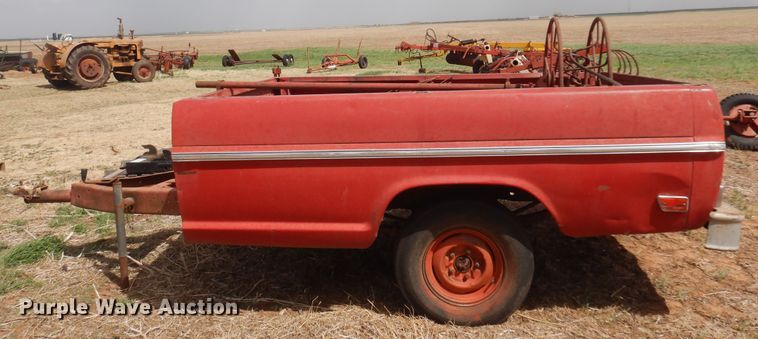 image for item DK0765 Pickup truck bed trailer