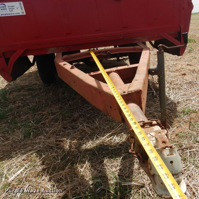 image for item DK0765 Pickup truck bed trailer