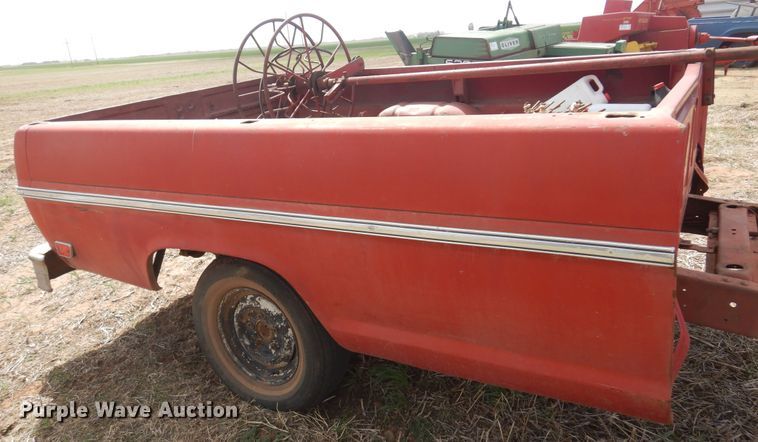 image for item DK0765 Pickup truck bed trailer