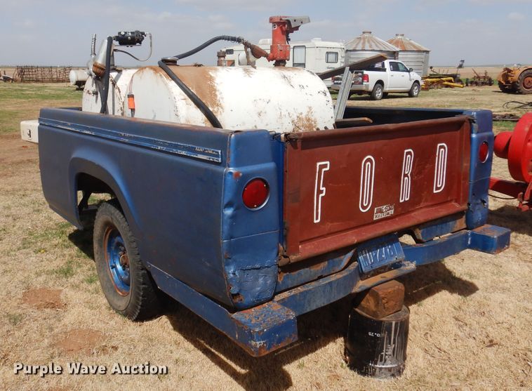 image for item DK0770 Pickup truck bed trailer