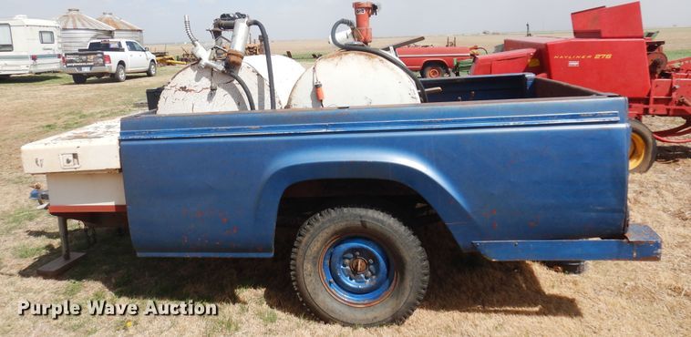 image for item DK0770 Pickup truck bed trailer